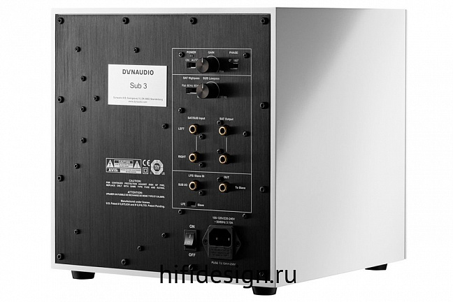 �������� dynaudio sub 3 white satin
