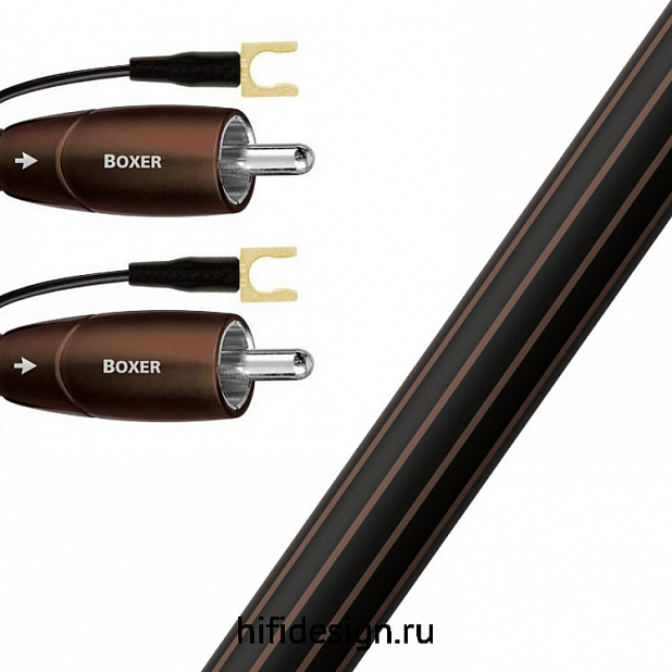 ������� ��� ��������� audioquest boxer rca-rca pvc 5.0 m